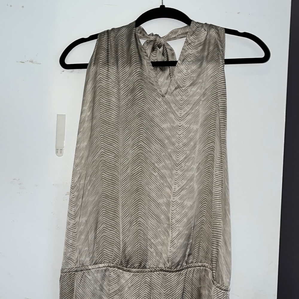 Zebra print jumpsuit